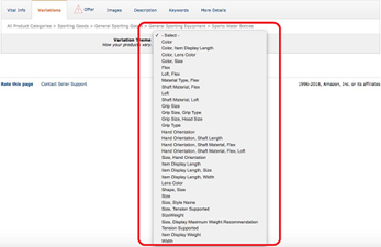 Add Variations - How to Add Products on Amazon? Bitclu