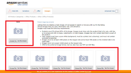 Product Images - How to Add Products on Amazon? Bitclu